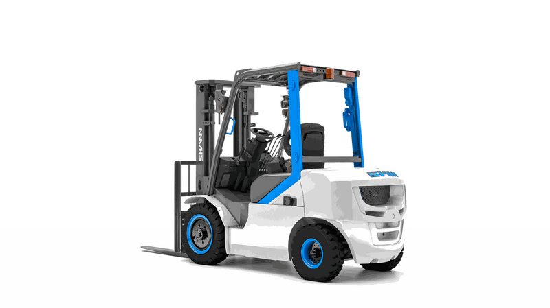 Электромобильный вилочный погрузчик SHANN FBP50 mini
